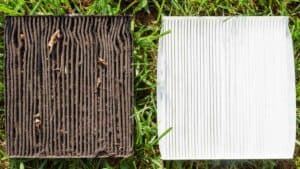 Clean & Dirty Air filter