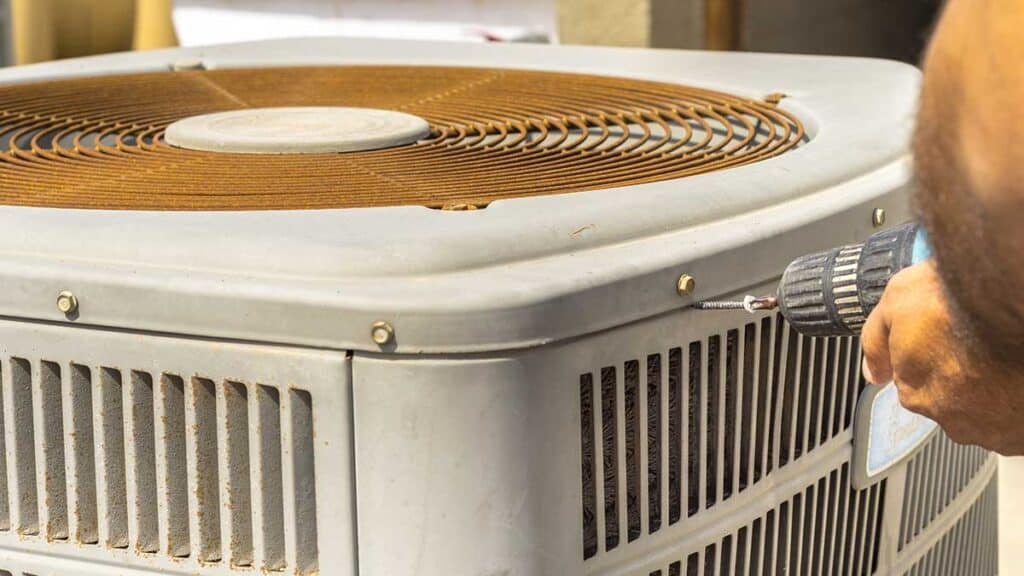 Repairing older ac unit