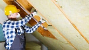 Installing Insulation in Attic